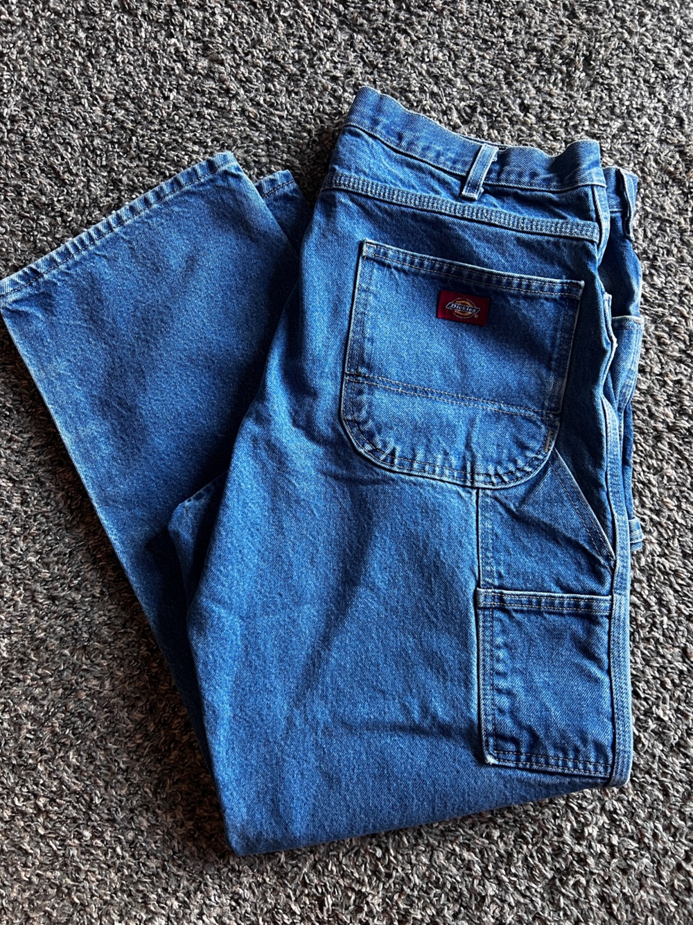 Dickies Distressed Medium-Wash Jeans
